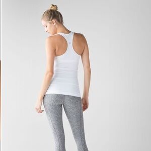 Lulu Lemon Cool Racerback White